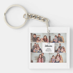 Porte-clefs Collection photo classique moderne 6 Famille