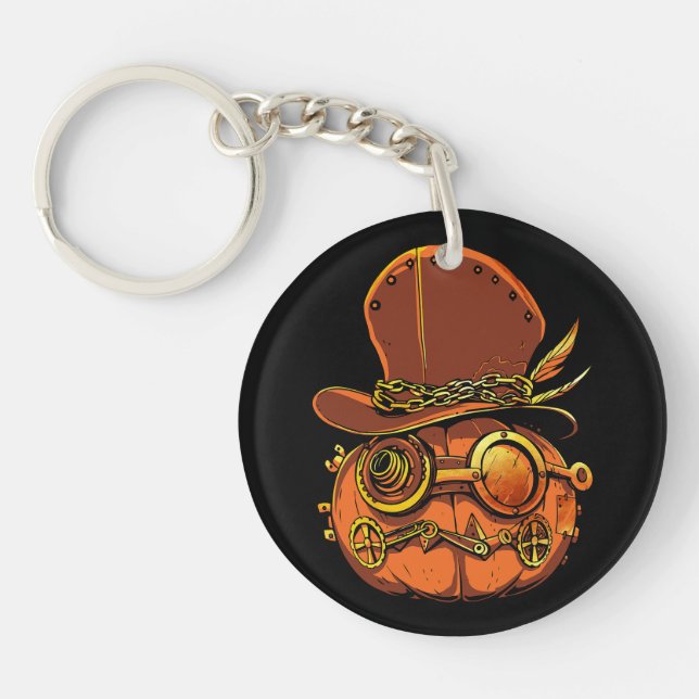 Porte-clefs Collection Steampumpkin Halloween Victorien (Devant)