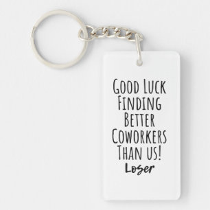 Porte-clefs collègue, collègue, adieu, bonne chance T-shirt
