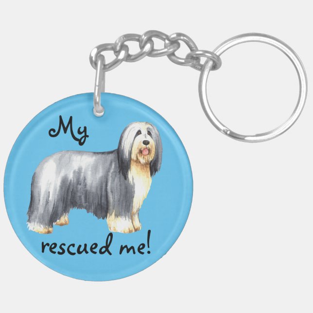 Porte-clefs Collie Secourue (Dos gauche)