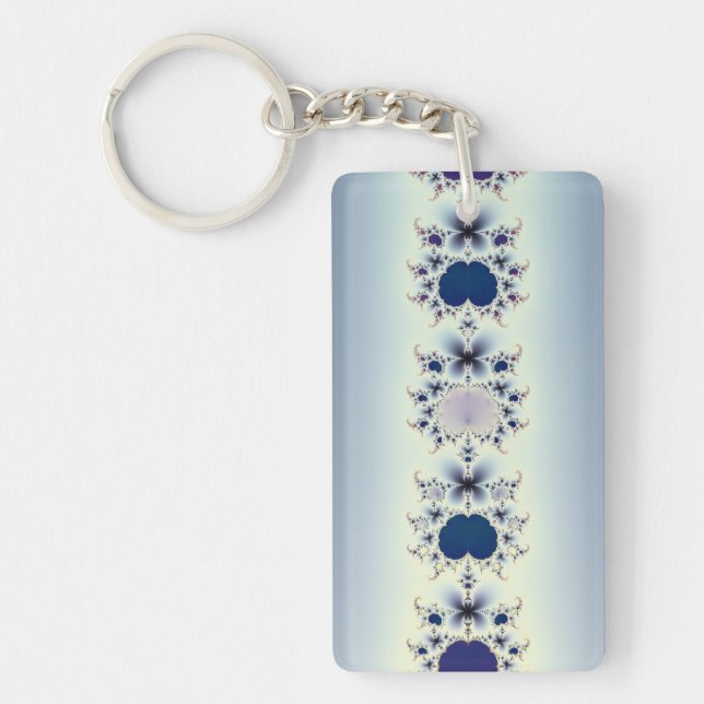 Porte-clefs Collier Violet (Devant)