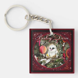 Porte-clefs Colombe bébé