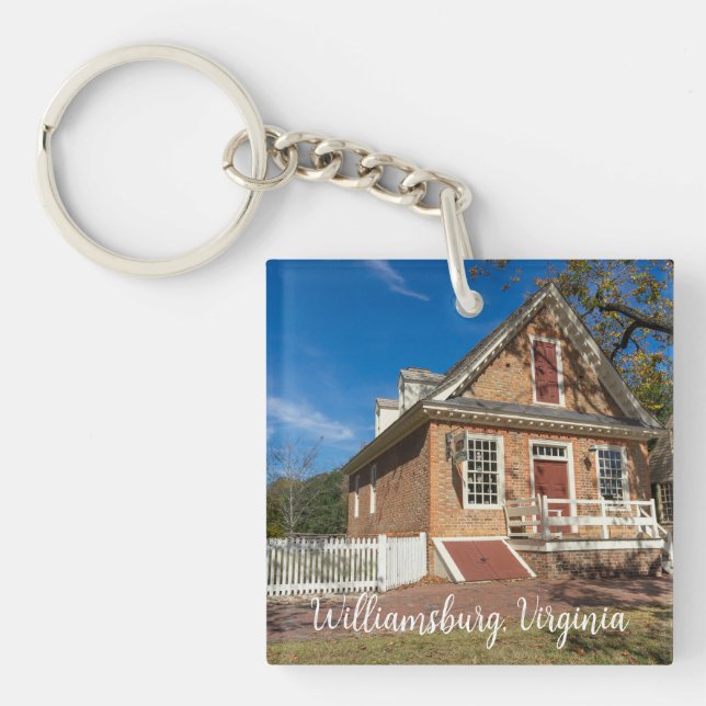 Porte-clefs Colonial Williamsburg Virginie (Devant)