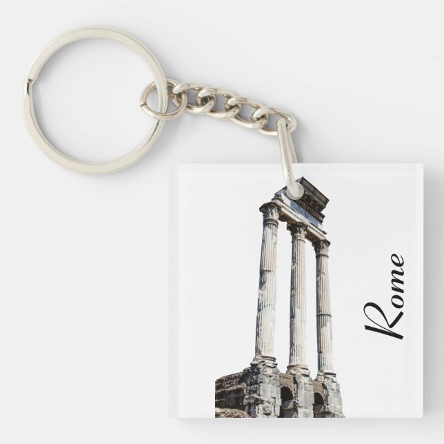 Porte-clefs Colonnes de pierre anciennes (Devant)