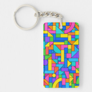 Porte-clefs Color Block Disorder