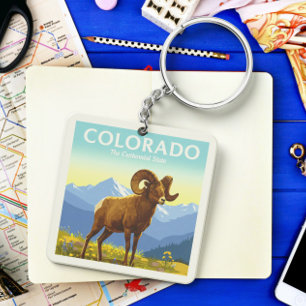 Porte-clefs Colorado vintage