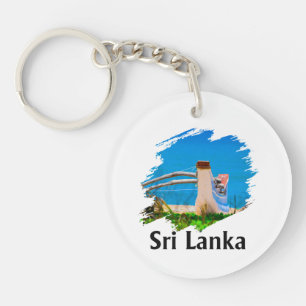 Porte-clefs Coloré Sri lankais