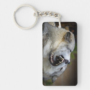 Porte-clefs Combat de loup