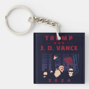 PORTE-CLEFS COMBATTRE COMBATTRE TRUMP VANCE 2024