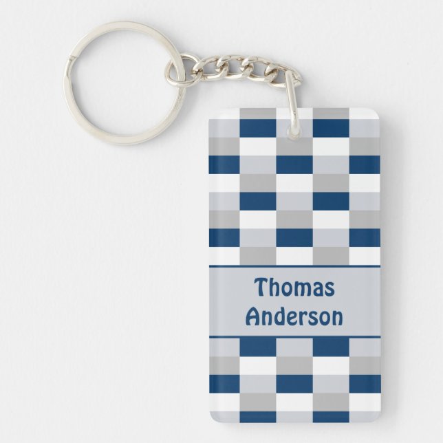 Porte-clefs Combinaison de couleurs médicale classique (Devant)