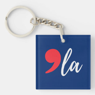 Porte-clefs Comma La Funny Kamala Harris 2024
