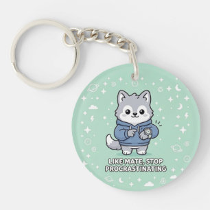 Porte-clefs Comme mec, arrête de procrastiner Stray Wolf 