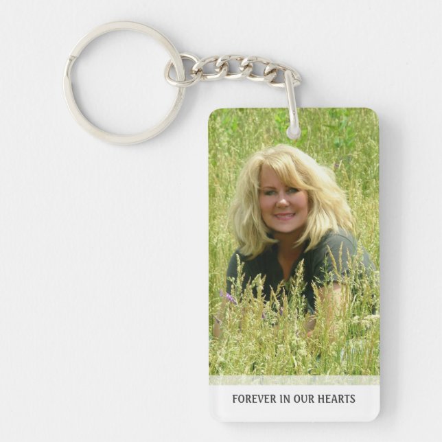 Porte-clefs Commémoratif - de nuages dos dessus - ils sont où (Devant)