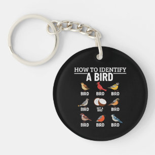 Porte-clefs Comment identifier un oiseau Observation drôle d'o