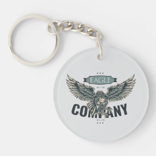 Porte-clefs Compagnie Retro Eagle Design Américain