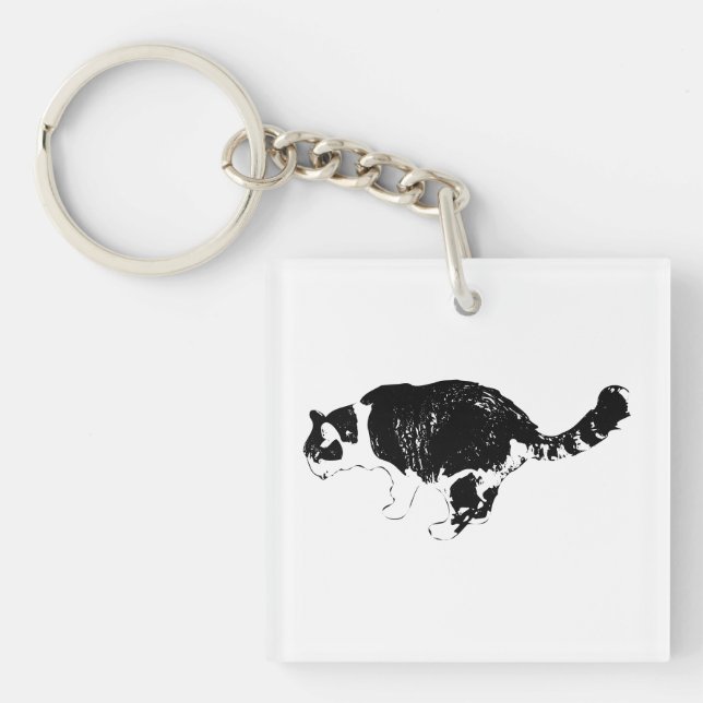 Porte-clefs Compagnon Artistique, Pas Quotidien (Devant)