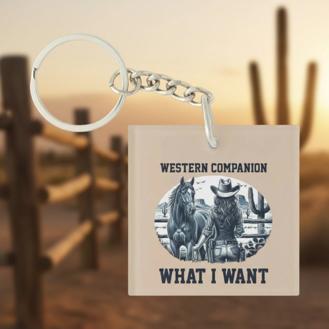 Porte-clefs Compagnon occidental (Créateur téléchargé)