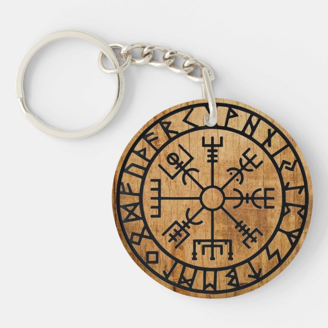Porte-clefs Compas Viking (Devant)