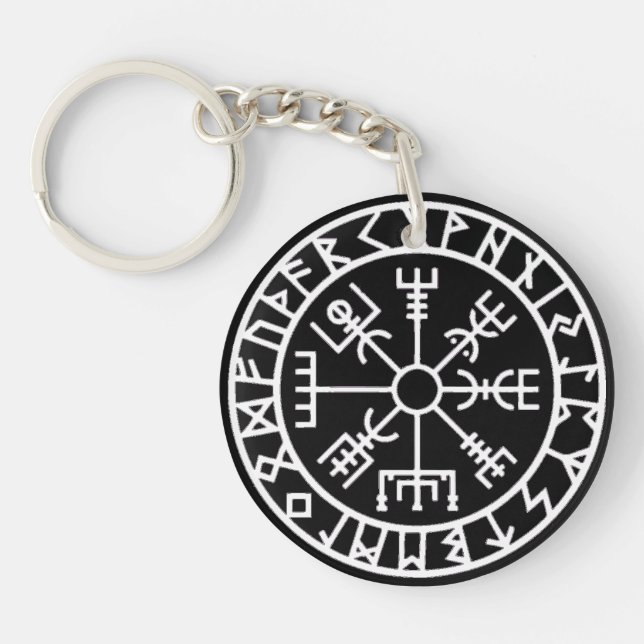 Porte-clefs Compas Viking (Devant)