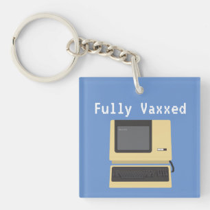 Porte-clefs Complètement Vaxxed Funny Geek plaisanterie inform
