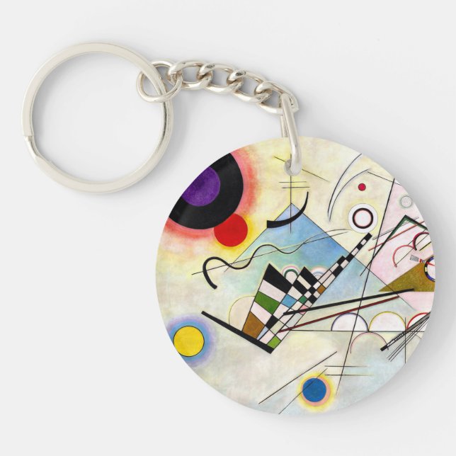 Porte-clefs Composition Kandinsky 8 (Devant)