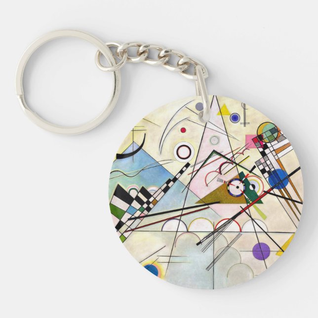 Porte-clefs Composition Kandinsky 8 (Devant)