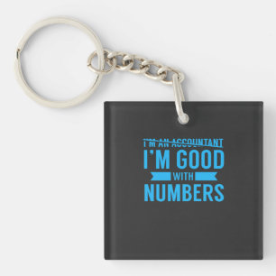 Porte-clefs Comptable Bon Avec Nombre