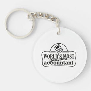 Porte-clefs Comptable le plus génial du monde