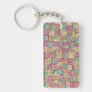 Porte-clefs Comtés de l'Ohio