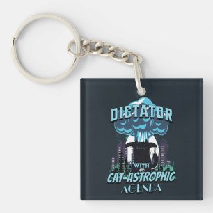 Porte-clefs Conception Catastrophique Funny Chat