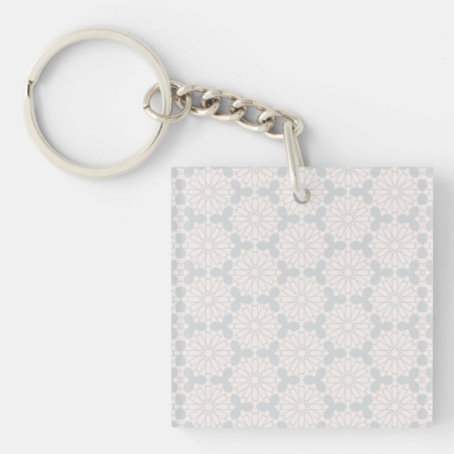 Porte-clefs Conception d'art islamique élégant (Devant)