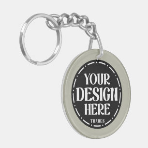 Porte-clefs Conception de cadeau personnalisé pour la fête des