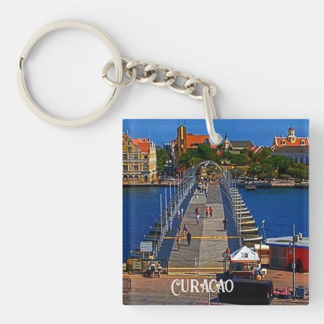 Porte-clefs Conception de Curaçao (Devant)
