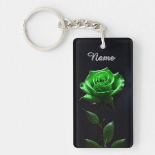 Porte-clefs Conception de fleur néon vibrante