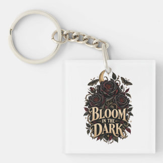 Porte-clefs Conception de fleurs botaniques à l'aquarelle roma