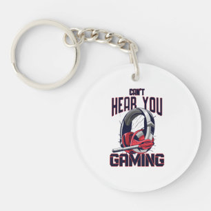 Porte-clefs Conception de jeux avec casque
