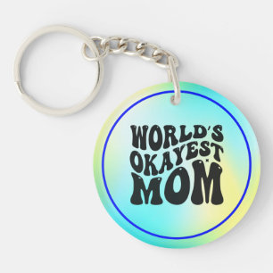 Porte-clefs Conception de la Fête des mères pour la maman la p