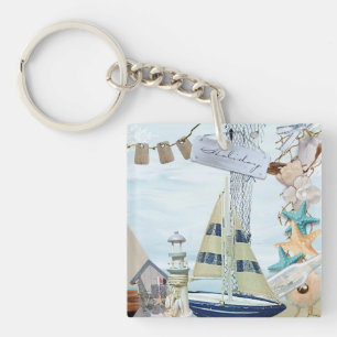 Porte-clefs Conception de la série nautique 4