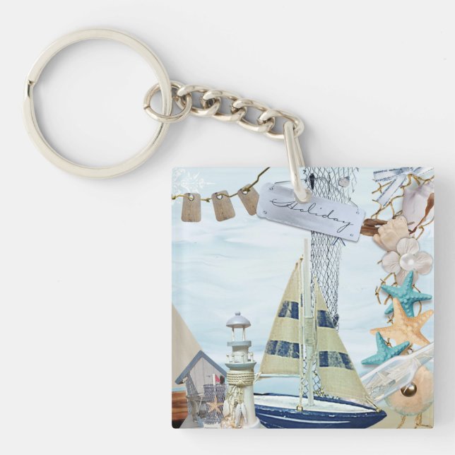 Porte-clefs Conception de la série nautique 4 (Devant)