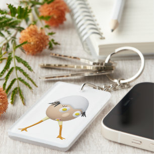 Porte-clefs Conception de personnage d'œuf fantaisiste RG & RA