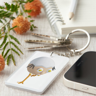 Porte-clefs Conception de personnage d'œuf fantaisiste RG & RA