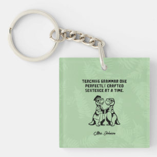 Porte-clefs Conception de phrase parfaite par un professeur de