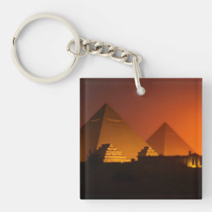 Porte-clefs conception de pyramides