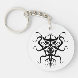 Porte-clefs Conception de tatouage tribal d'espèce extraterres