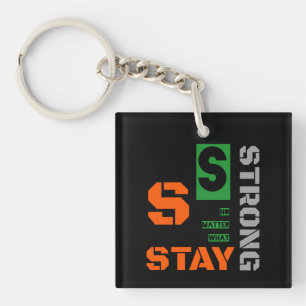 Porte-clefs Conception de texte motivante