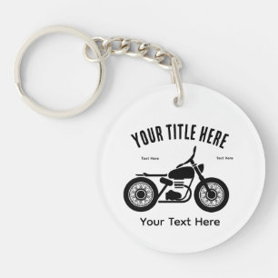 Porte-clefs Conception de vitesse et de liberté de conduite de