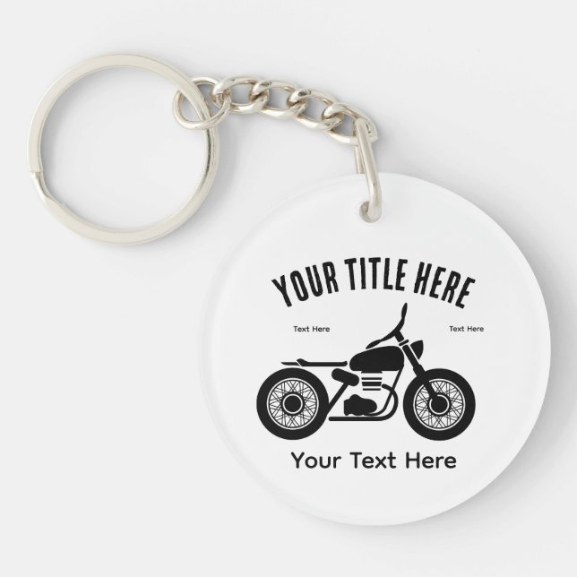 Porte-clefs Conception de vitesse et de liberté de conduite de (Devant)