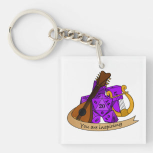 Porte-clefs Conception des dés de série