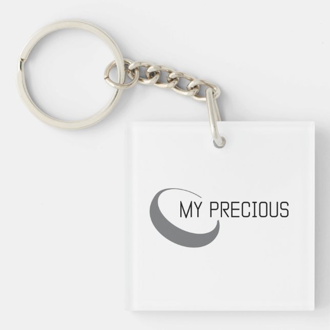Porte-clefs Conception d'IMPACT : mon précieux (Devant)