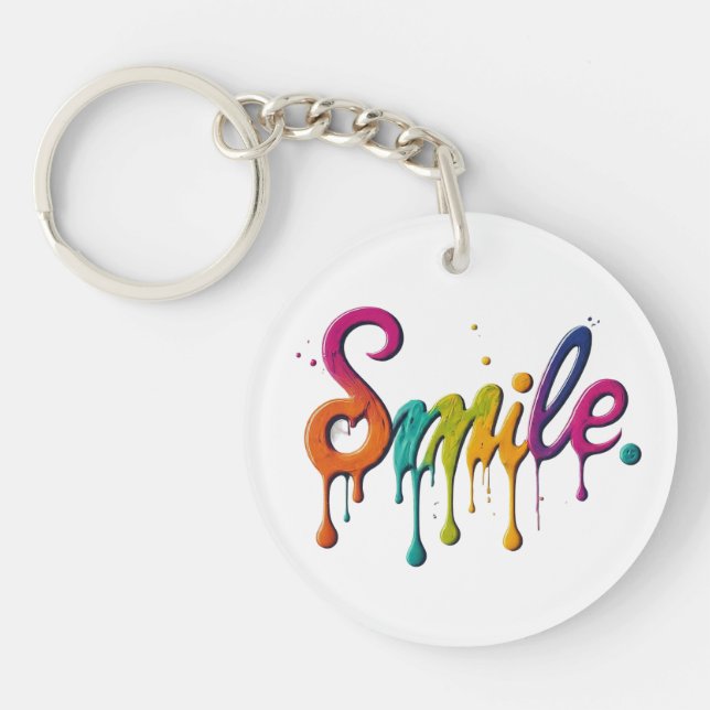 Porte-clefs Conception du sourire (Devant)